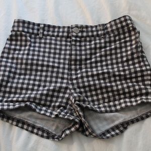 Checkered shorts